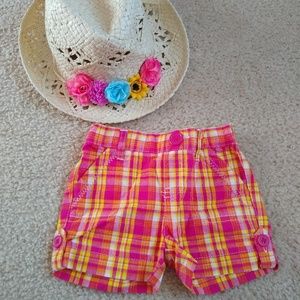The original Arizona New Girl  plaid shorts